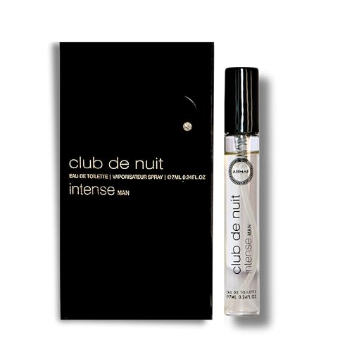 Armaf Club De Nuit Intense Eau de Toilette Men’s Fragrance 0.24 oz Travel Spray