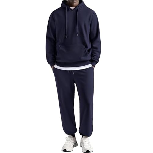 COOFANDY Sweatsuits for Men 2 Piece Tracksuit Casual Athletic Jogging Suit Hooded Set