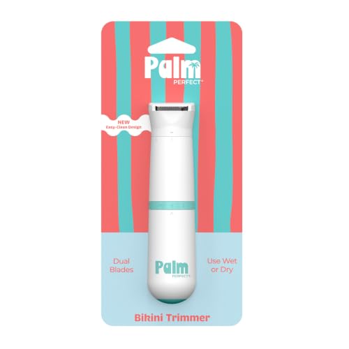 Bikini Trimmer for Women - Dual Blade, Waterproof, Ergonomic Design