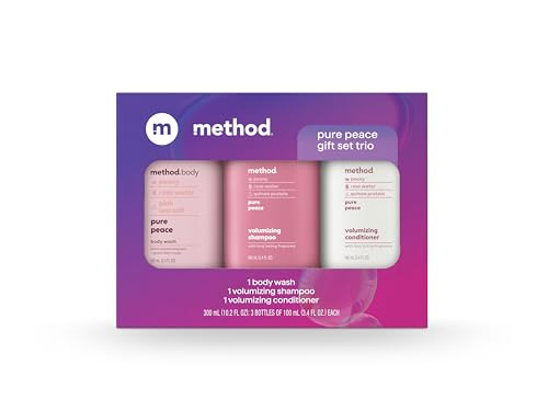 Method Travel Body Wash & Hair Care Gift Set - Pure Peace