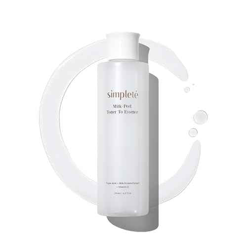 Milkpeel Toner to Essence ? Gentle Daily Exfoliating, Hydrating Toner for Smooth, Radiant Skin, Strengthens Moisture Barrier, Perfect for Sensitive Skin, Balanced, Healthy Glow, 200ml