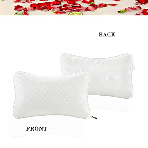 Bathtub Pillow with Suction Cups - Neck & Head Support