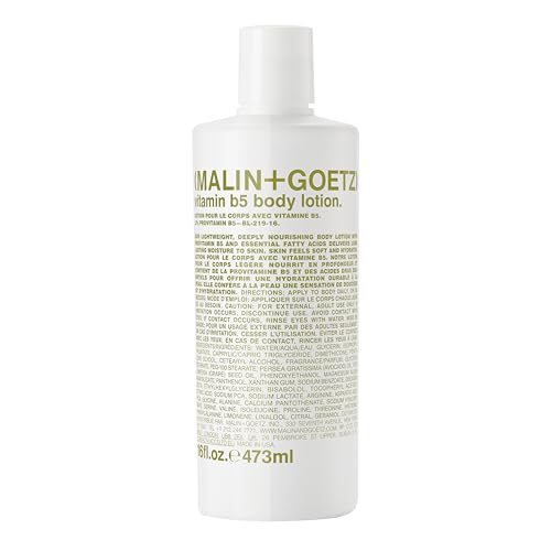 MALIN+GOETZ Vitamin B5 Body Lotion | Lightweight Daily Moisturizer with Avocado & Grapeseed Oils | Hydrating, Nourishing, Long-Lasting & Bergamot Scented | Vegan, Cruelty-Free
