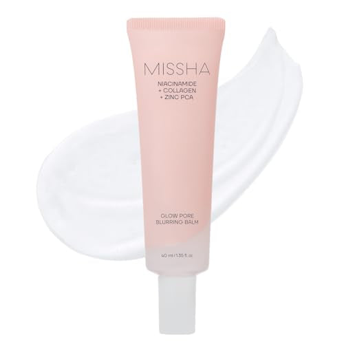 MISSHA Glow Pore Blurring Balm Primer - Hydrating Makeup Base 1.35 oz