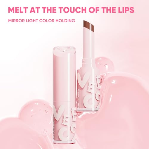 Hydrating Lipstick, Richly Pigmented, Nourishing Lip Tint Balm, Moisturizing Lip Gloss, Long-Lasting Creamy Lipstick, Non-Stick (Almond milk tea, 03)