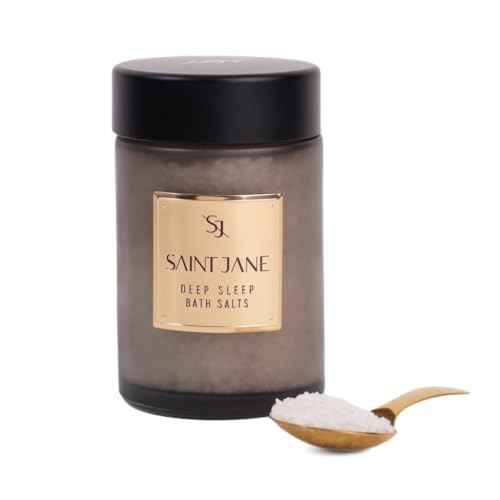 SAINT JANE - Deep Sleep Bath Salts with Magnesium + Peptides | Luxury, Floral-Infused, Clean Skincare (12 oz | 355 ml)
