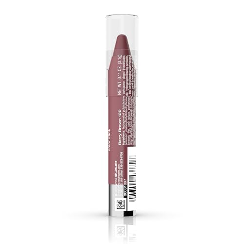 Neutrogena MoistureSmooth Color Stick Lipstick, Berry Brown