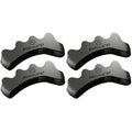 PrimalStep Toe Separators, Spreaders, Spacers, Straightener to Correct Toes for Men and Women, Bunion Corrector, Foot Pain, Plantar Fasciitis, Over 50% Thicker, XL (Pack of 2)