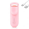 Heated Eyelash Curler with Anti-Burn Silicone Pad - 2 Heat Levels