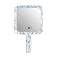 YEAKE Double-Sided Magnifying Hand Mirror 1X/5X Makeup