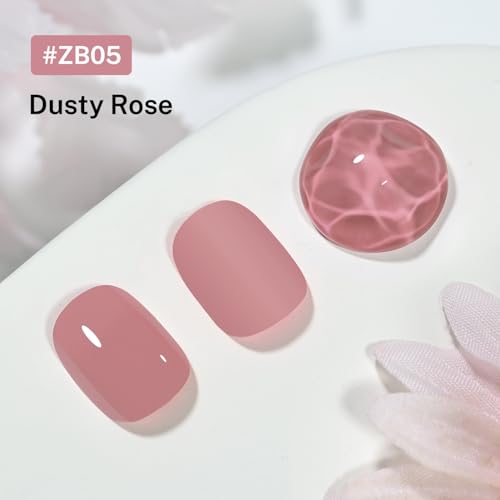 OpenLive Dusty Rose Light Pink Nail Polish – Long Lasting, Quick Dry 16.5ml