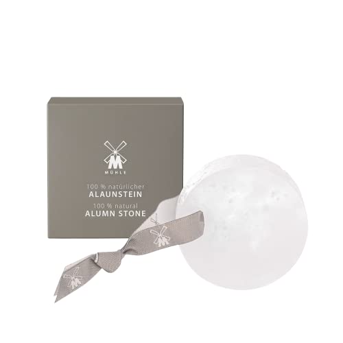 M?HLE Alum Block - All Natural Aftershave, Antiseptic, Helps Heal Nicks, Cuts, and Razor Bumps