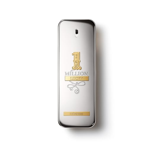 Rabanne 1 Million Lucky Eau de Toilette for Men, 3.4 oz