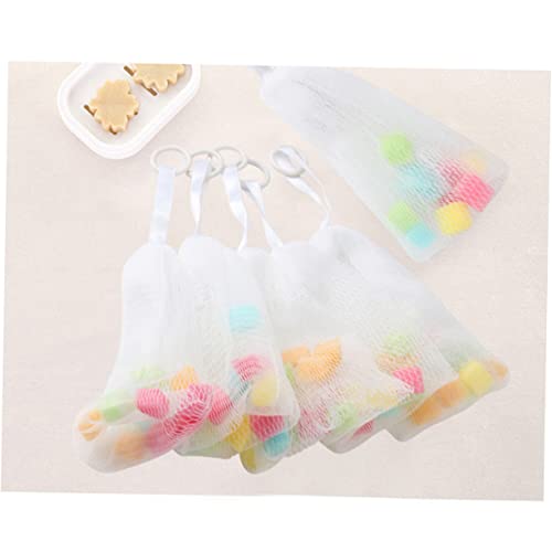 5pcs Foaming Soap Net Bag - Handmade Soap Bubbling Mesh