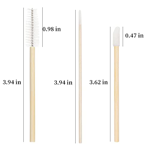 300 PCS Eyelash Extension Supplies Kit - Micro Brushes & Applicators