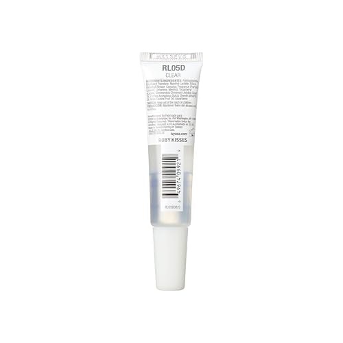 Ruby Kisses Hydrating Lip Oil Intense Treatment Gloss (2 Pack), Deep Hydrates & Heals with Natural Oils, Natural Shine Lip Care, Moisture, Repair & Protect with Antioxidants