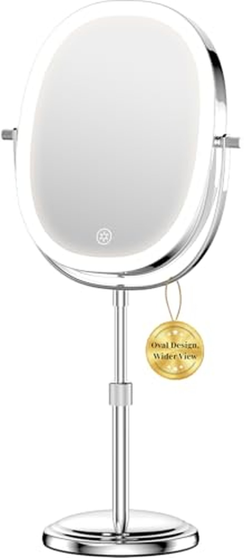 9" Lighted Makeup Mirror with 7x Magnification & 3 Light Modes