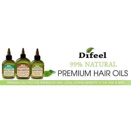 Difeel Vegan Keratin Premium Hair Oil - Anti Frizz & Shine 7.1 oz.