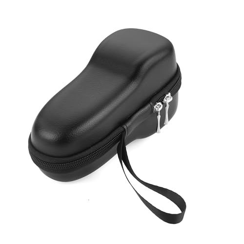 Hard Travel Case for Braun Series 1/Series3/ Series 5/ Series 7/ Series 9 Philips Series S1000/S3000/S5000/S7000/S9000 Razor Shaver,JISULIFE Handheld Fan Pro1S/ F8X/F8/FA55 (Black zipper tape)