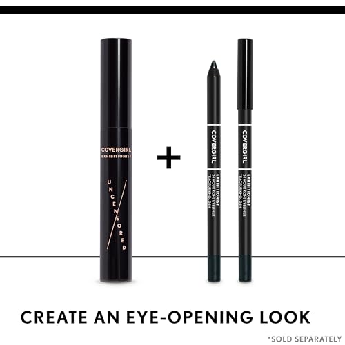 COVERGIRL Exhibitionist 24-Hour Waterproof Kohl Eyeliner, Black