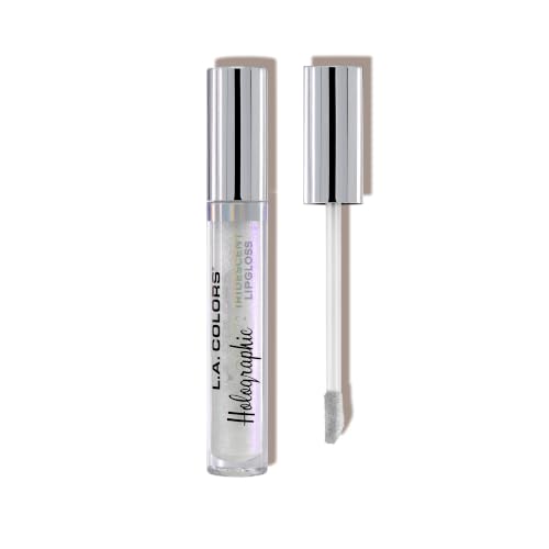 Holographic Iridescent Lip Gloss - Lip Shine with Vitamin E & Shea Butter, Diamond Lite 0.14 Fl Oz - Pack of 1