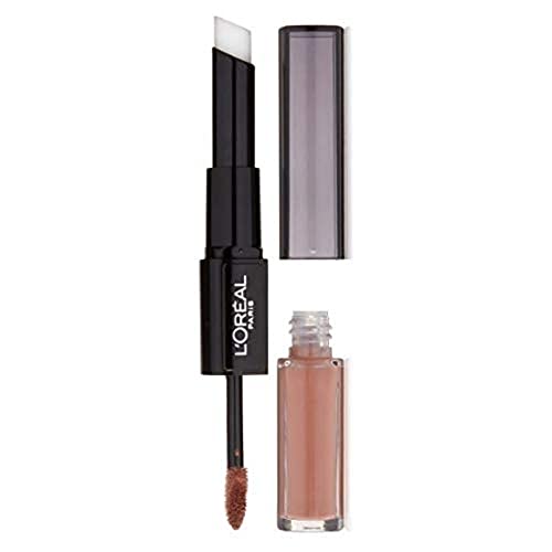 L'Oreal Paris Infallible Pro Last 2 Step Lipstick, Never Ending Nutmeg, 1 fl. oz.