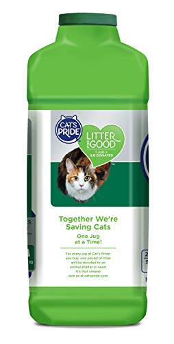 Cat's Pride Max Power: Natural Care - Up to 10 Days of Powerful Odor Control - 100% Natural Odor Elimination - Hypoallergenic - 99% Dust Free - Multi-Cat Clumping Litter, Unscented, 15 Pounds