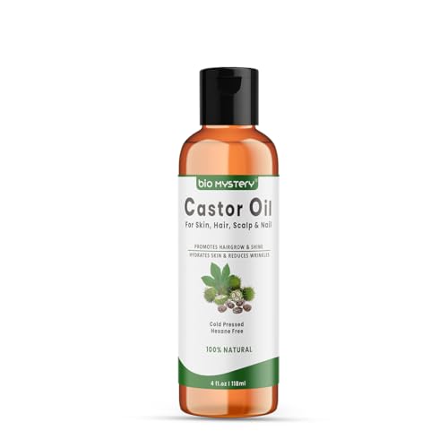 Pure Castor Oil for Hair, Lashes & Skin – 120ml