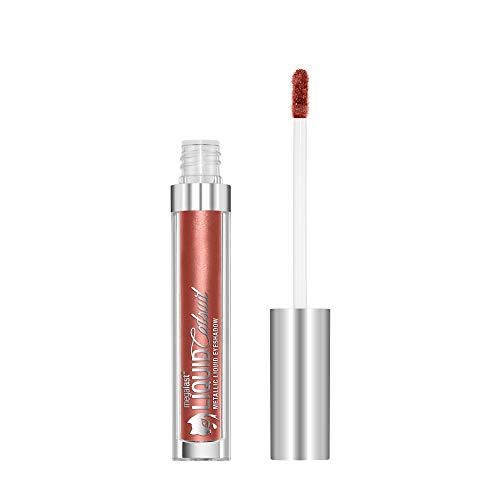 wet n wild Megalast Liquid Catsuit Metallic Eyeshadow - Long Lasting, Waterproof, High-Shine Metallic Finish - You Copper Cat