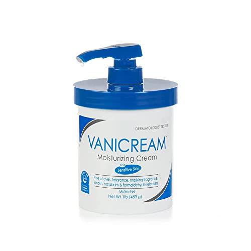 Vanicream Skin Cream With Pump Dispenser 16 oz (Pack of 3)