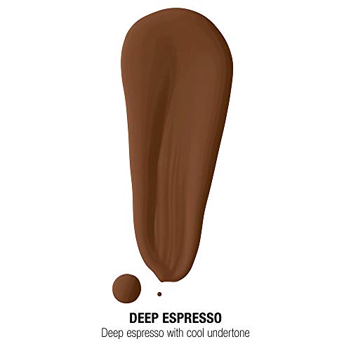 NYX PROFESSIONAL MAKEUP Total Control Drop Foundation - Deep Espresso, With Purple Undertones