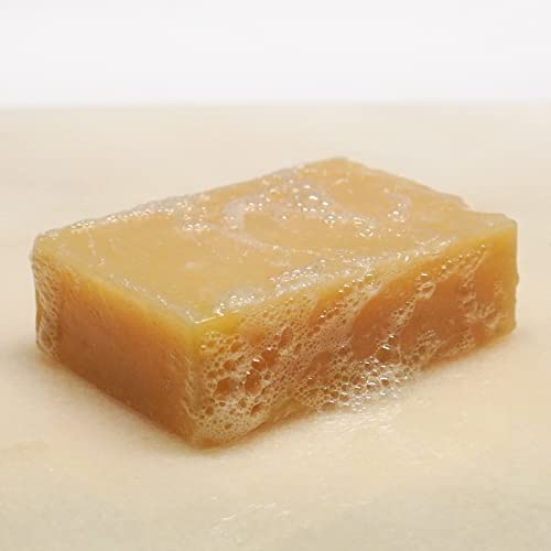 renew bath + body Natural Bar Soap, Bergamot & Ginger, Handmade in the USA by Cold Process with a Moisturizing Oil Blend Infused with Shea Butter - 3 Pack, 4.5 ounce bars