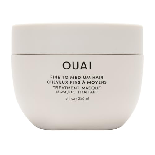 OUAI Fine to Medium Hair Mask - Deep Conditioning with Shea Butter & Keratin