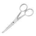 OdontoMed2011 Nose Hair Trimmer Scissors - Round Tip For Ear, Eyebrow, Beard & Mustache Trimming