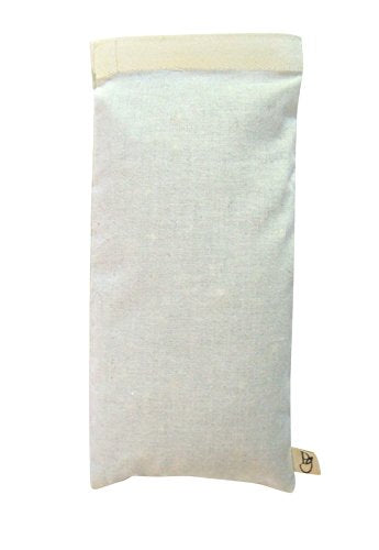 Weighted Eye Pillow with Lavender Chamomile Flax – Washable Cover
