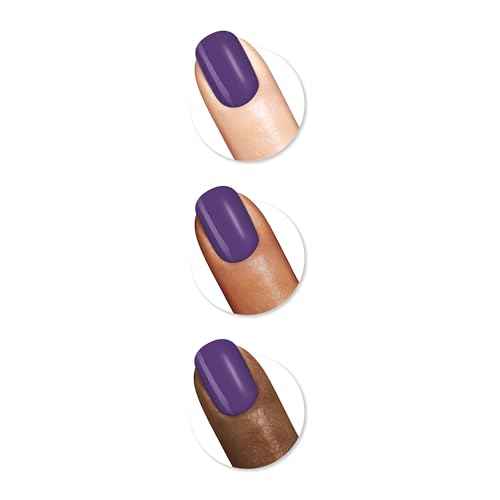 Sally Hansen Insta-Dri Nail Polish | Quick Dry, Long Lasting, Streak-Free Shine | Opaque, Shiny | 484 Mind Blending | Dark Purple Nail Color