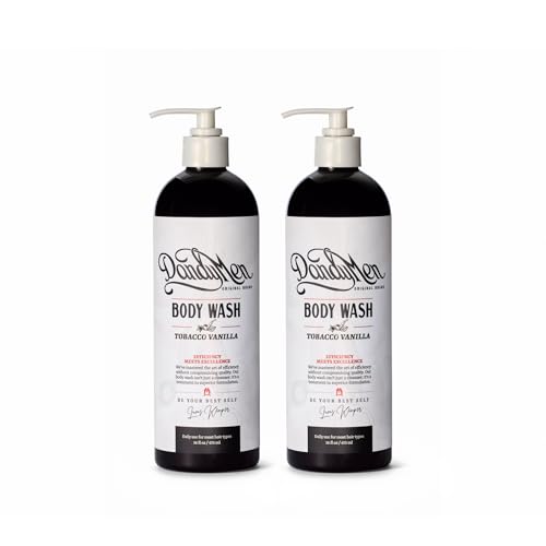 Hydrating Bodywash for Men ? 16oz (2-pack, Tobacco Vanilla)