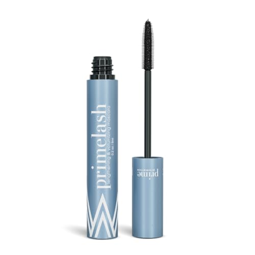 Prime Prometics PrimeLash Mascara for Older Women ? Volumizing, Incredible Length in 2 Coats ? Long-Stay, Zero Clumps, Hypoallergenic (Black)