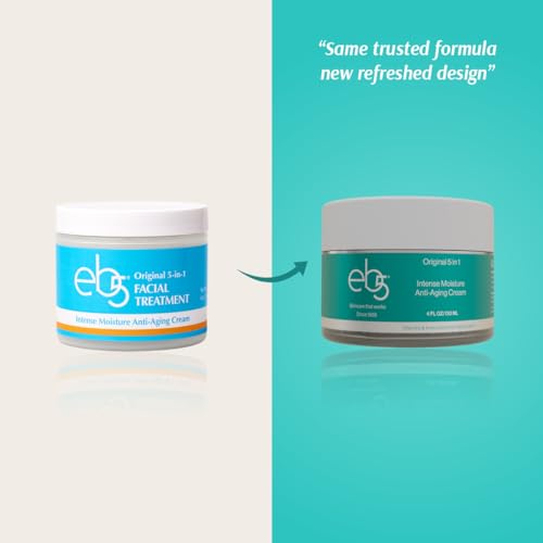 eb5 Intense Moisture Anti-Aging Face & Neck Cream with Retinol, 4 Fl Oz - Natural Fragrance