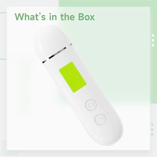 Skin Hydration Tester - Facial Moisture Analyzer with Oil & Temperature