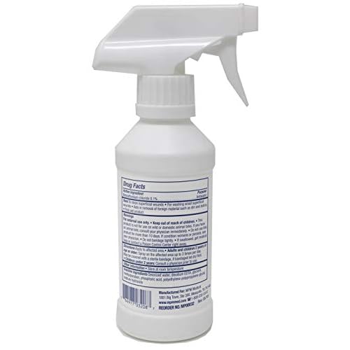 MPM Medical Antiseptic Wound Cleanser 8oz (ea)