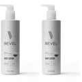 Bevel All Day Body Lotion for Men with Shea Butter and Argan Oil,Lightweight Formula Softens and Smoothes Skin,16 Oz (Packaging May Vary),(Pack of 2)