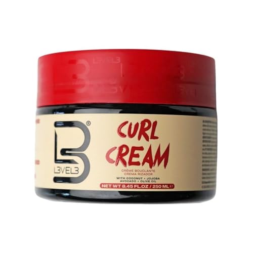 L3 Hydrating Curl Cream - Coconut & Jojoba Oil, 8.45 fl oz