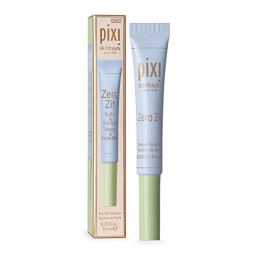 Pixi Beauty Zero Zit 10ml | Targeted Blemish Treatment | Minimize Future Breakouts with Natural Salicylic Acid | 0.33 Fl Oz