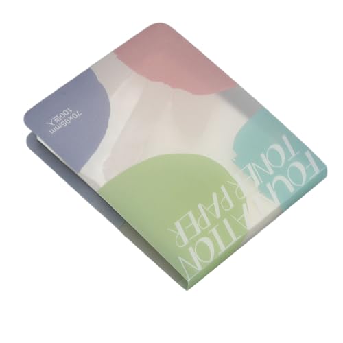 2pc Liquid Palette Paper Disposable Makeup Mixing Pad with Sticks