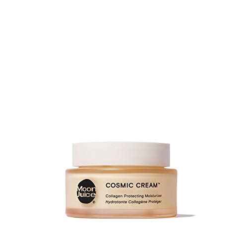 Cosmic Cream by Moon Juice - Vegan Collagen Protecting Moisturizer - Adaptogenic Dewy Face Lotion with Ashwagandha, Emollient Fatty Acids & Mushroom - Clean, Cruelty-Free & Sustainably-Sourced (1.7oz)