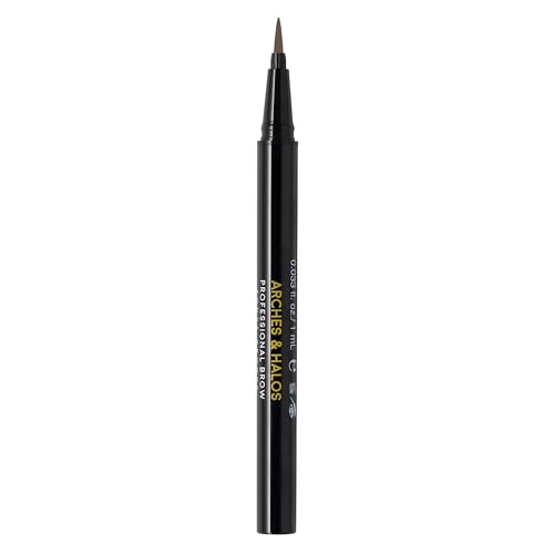 Arches and Halos Fine Bristle Tip Pen - Eyebrow Pencils for Women - Vegan Brow Pencil - Smudge-Proof, Buildable Formula - Espresso - 0.02 oz