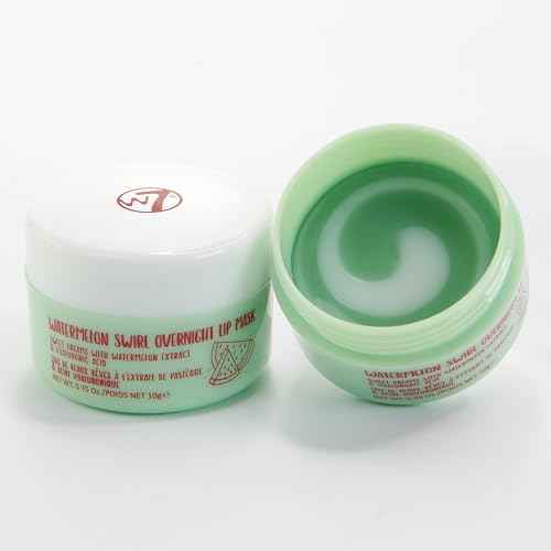 W7 Sweet Dreams Overnight Lip Mask Gift Set - Cherry, Watermelon, Bubblegum & Vanilla - Lip Treatments - Stocking Stuffer