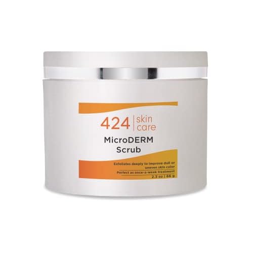 MicroDERM Scrub - Dermatologist Tested & Recommended Exfoliating Scrub - Clinically Proven Formula, 2.3 oz