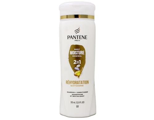 Pantene Pro-V Daily Moisture Renewal 2-in-1 Shampoo & Conditioner, 12 oz
